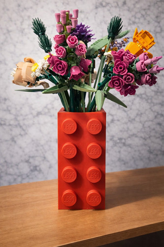 Lego inspired vase modern - lego, home