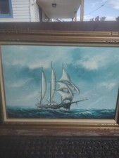 Oil On Canvas Signed Hydan