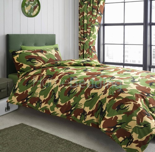 Camouflage army duvet cover - camouflage,