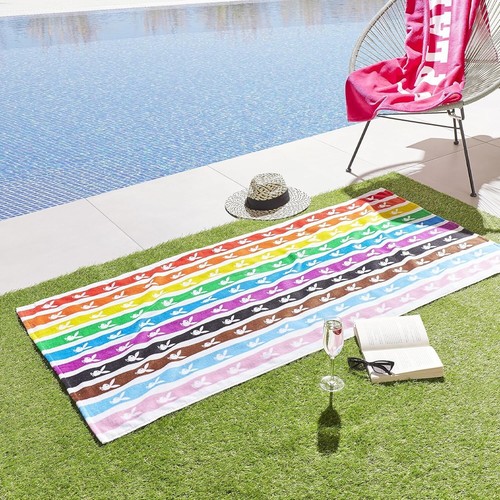 Playboy large bath sheet towel - playboy,