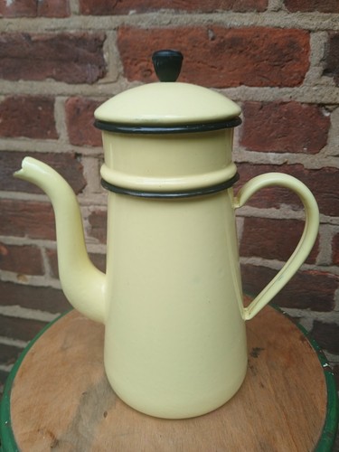 Vintage french enamel coffee - french,
