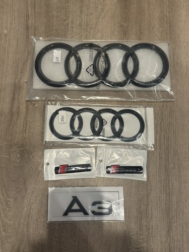 Audi gloss black - a3, badge