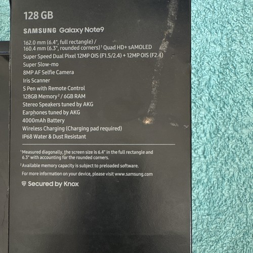 Samsung galaxy note9 128gb - samsung,