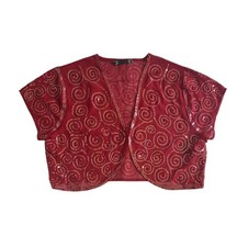 Joanna Hope Bolero Red