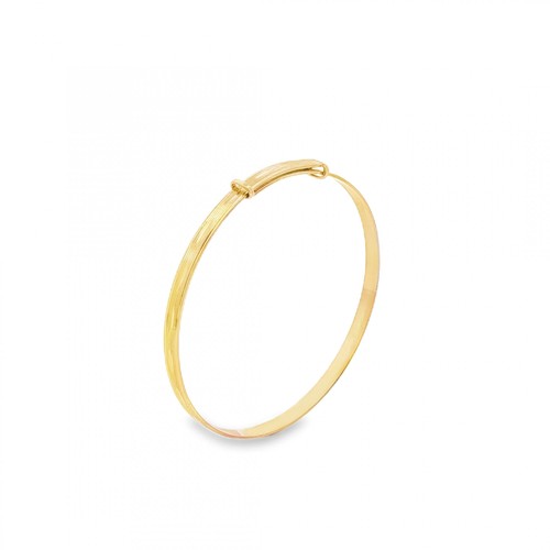 9ct yellow gold engraved baby - yellow,