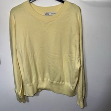 ZARA yellow sweater, size L