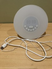 Fitfort Wakeup Light Alarm & Nature Sounds, FM Radio, 6 Colour-Change mode SAD