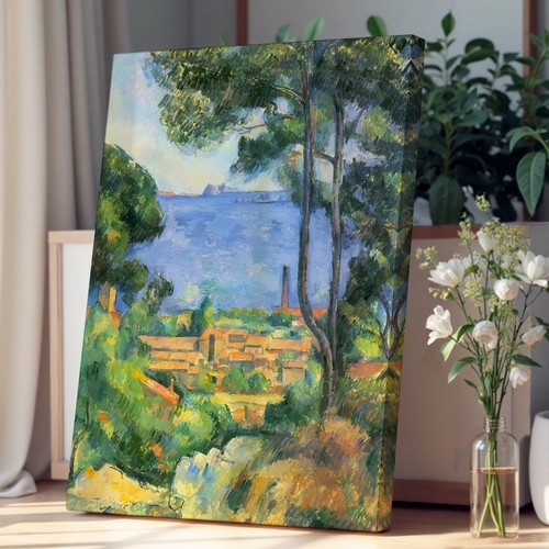 Paul cezanne landscape canvas - cezanne,