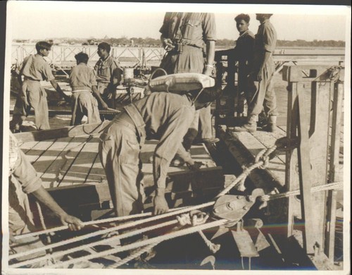 Military men working - military,