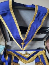 Vintage Masonic Regalia Collar
