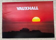 1975 VAUXHALL RANGE Brochure-Cavalier Magnum Chevette Viva Victor VX4/90 Ventora