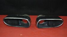 Porsche 997 Turbo Exhaust Tailpipe Tips Original 2006-2009 Gen 1 Turbo