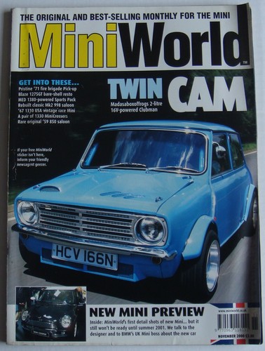 Mini world nov inc - world, 00