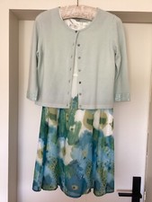 Minuet Petite Silk Dress, Size 10 Pure Collection Cardigan Size 10 Immac Cond