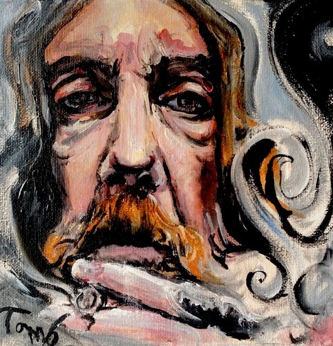 Alan moore art portrait - alan,
