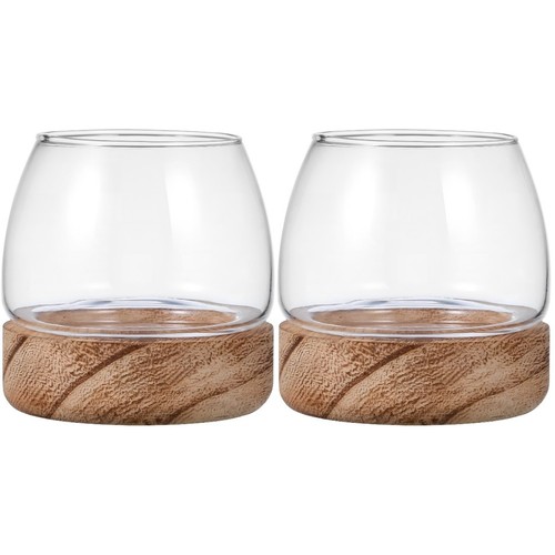 Glass fish bowl decorative - glass,
