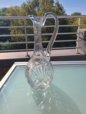 Vintage crystal decanter from