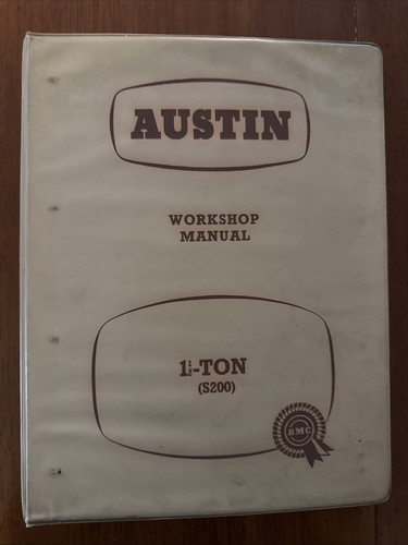 Austin workshop manual s200 - manual,