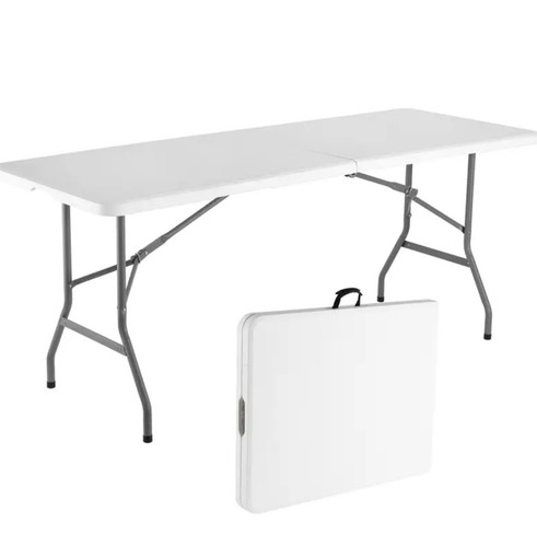 6ft folding table lightweight - folding,