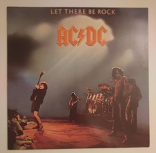 AC/DC Let There Be Rock Original Vinyl LP  Metal