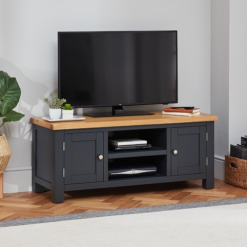 Cotswold charcoal grey tv - grey,