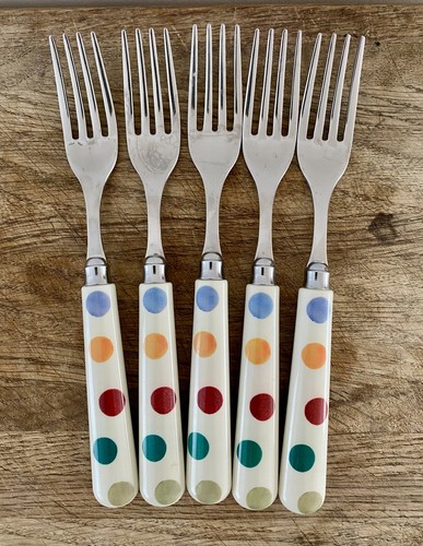 Emma bridgewater polka forks - bridgewater,