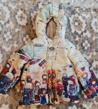 Oilily Kids Jacket Size 3 4 Years Polar Exhibition Rare Series Warm Boden Mim Pi