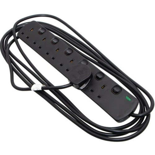 Gang extension lead - 5m,