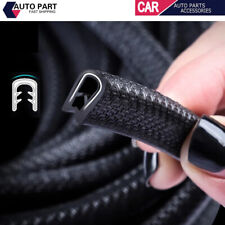 4.5M Black  Car Door Boot Edge Protector Strip Trim U Shape Guard Seal Rubber UK
