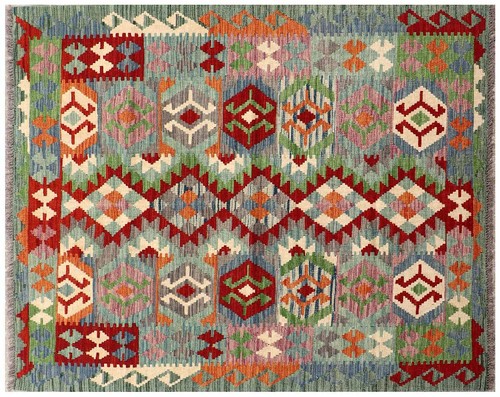 Afghan maimana kilim carpet - maimana,
