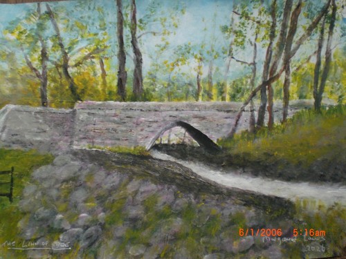 Acrylic painting paper - on,