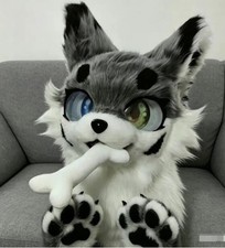 Fursuit Long haired Dog Fox