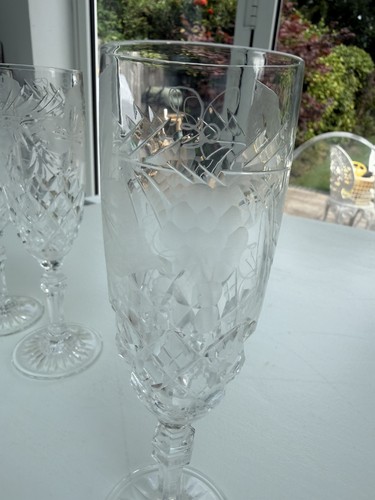 Champagne flutes possibly - flutes, (possibly