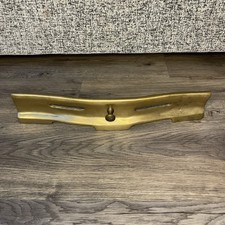 Vintage Brass Front Fret Fireplace Guard