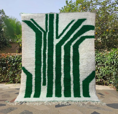 Hand knotted moroccan - hand,