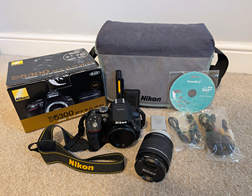 Nikon d5300 2mp black - d5300, dslr