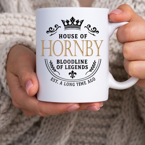 Hornby surname gift - surname,