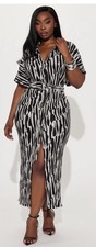 Fashion Nova Plus Midi Dress