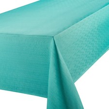 52" x 90" LINEN LOOK TEAL