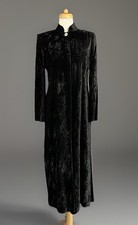 Hobbs Black Crushed Velvet