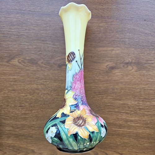 Old tupton ware tube vase - tupton,