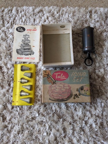 Tala vintage icing set syringe - vintage,