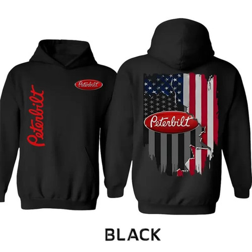 Peterbilt american flag - peterbilt,
