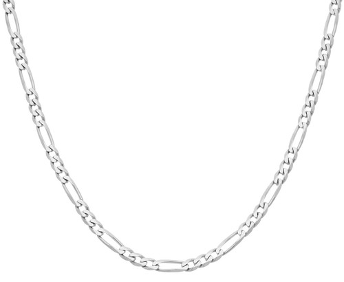Sterling silver 3mm figaro - sterling,