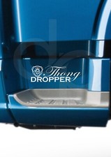 SCANIA TRUCKS THONG DROPPER X2 VINYL STICKERS NEXTGEN HAULAGE CUSTOMISE GRAPHIC