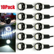12V White LED Light Car Daytime Tail Head Running Foglight Lamp Bright White UK