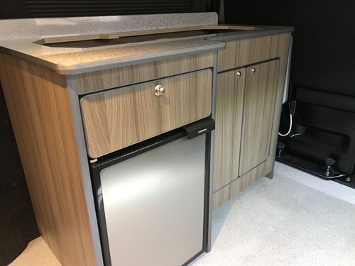 Camper van kitchen - camper, pod/unit