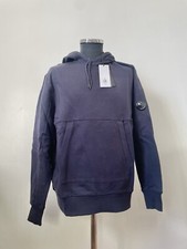 Navy CP Company Goggle Hoodie | Large