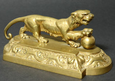 Old Art Deco Bronze Figure 