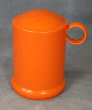 Vintage The Working Kitchen 1970s Orange Plastic Large Flour Sifter Sugar Shaker